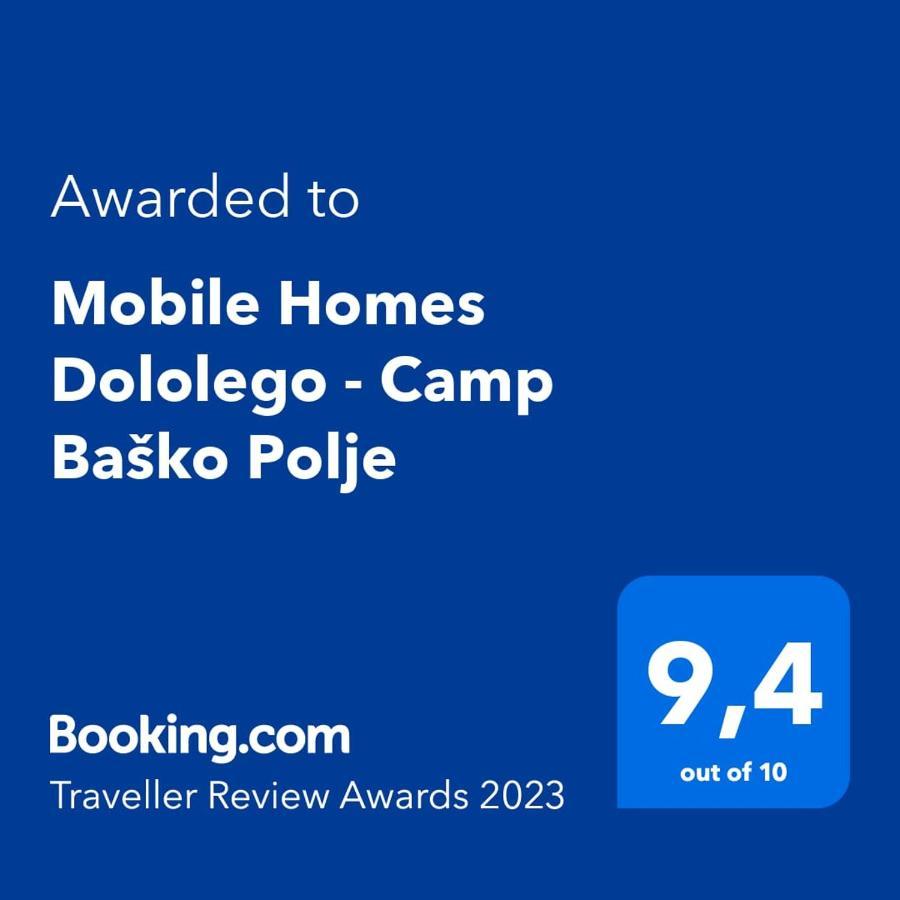 Mobile Homes Dololego - Drage Baška Voda Buitenkant foto